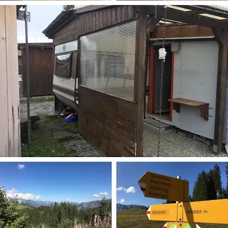 Kemping Schlichtes Und Gemuetliches Mobilhome 114 Boltigen